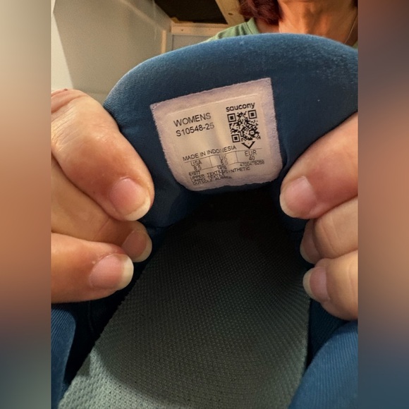 Saucony Teal Athletic Sneakers Size 8.5 - Picture 4 of 4